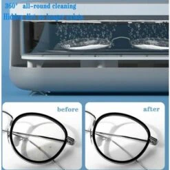 Nettoyeur à Ultrasons Professionnel Nettoyeur à Ultrasons Pour Bijoux Nettoyeur Ultrasons Lunettes Appareil De Nettoyage Pour Lunettes Montres Dentiers Avec Support Montre Et Panier De Nettoyage -Stanleyfaco Magasin 100338830 4