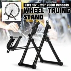 GP Support De Centrage De Roue De Vélo, Support De Centrage De Pneu De Vélo Professionnel Facile à Utiliser Pièces D'accessoires De Vélo D'entretien De Roue De Vélo Adaptées Aux Pneus De 16 à 29 Pouces