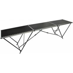 VIDAXL Table Ă Coller Pliable MDF Et Aluminium 300 X 60 X 78 Cm