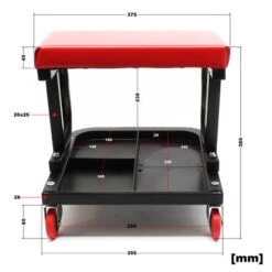 Tabouret De Mécanicien Servante D’atelier Mobile Sur Roulette Plateau Outils Inclus Rangement -Stanleyfaco Magasin 10094941 5