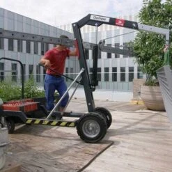 Potence Mobile Pour Chantier - Cap. 450kg - Portée 1000mm - 300824 -Stanleyfaco Magasin 10520709 5