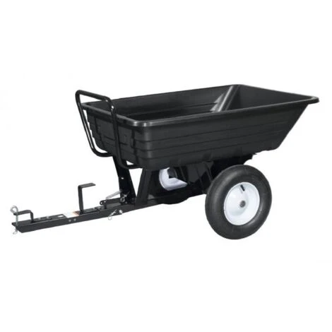 Remorque Tracteur Tondeuse Jardin Poly 220 Kg 3 Remorque Tracteur Tondeuse Jardin Poly 220 Kg