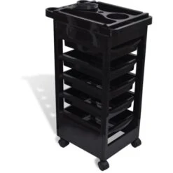 Chariot En Plastique Pour Salon De Coiffure Avec Roues VidaXL -Stanleyfaco Magasin 1184163 2