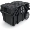 KETER Coffre De Chantier 15G - Chariot Multifonctionnel Transportable - Pour Outils Electriques Et Manuels - Poignée Coulissante - 64,6 X 37,3 X 41 Cm - Noir 2 KETER Coffre De Chantier 15G - Chariot Multifonctionnel Transportable - Pour Outils Electriques Et Manuels - Poignée Coulissante - 64,6 X 37,3 X 41 Cm - Noir -Stanleyfaco Magasin 12240937 1