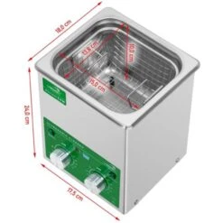 Nettoyeur À Ultrasons 2 L Bain De Nettoyage Inox 60 W Laboratoires -Stanleyfaco Magasin 13814114 4