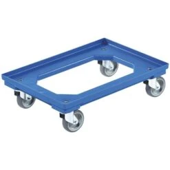 Surplus Rollwagen Bleu, 610 X 410 X 170 Mm Avec Roulettes En Caoutchouc -Stanleyfaco Magasin 13981736 3
