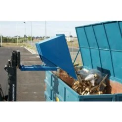 Fimm - Benne En Tôle Auto-basculante 2500 L Charge 2000 Kg Coloris Bleu -Stanleyfaco Magasin 14079521 3