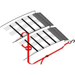 2x Rampe De Chargement Moto ATV Pliable Aluminium Rail D'accès 223cm 680kg 10 2x Rampe De Chargement Moto ATV Pliable Aluminium Rail D'accès 223cm 680kg -Stanleyfaco Magasin 1507969 4
