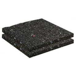 Granules De Caoutchouc Découpées 100x100mm 10mm Dur