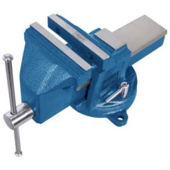 Étau Professionnel En Fonte VS125U Avec Base Tournante 125mm SCHEPPACH - 5912602900