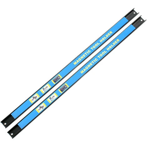 Jeu De 2 Bandes Magnétiques Pour Outils Barre Aimantée Rangement Outillage Support Adhérence Atelier 6 Jeu De 2 Bandes Magnétiques Pour Outils Barre Aimantée Rangement Outillage Support Adhérence Atelier – Image 4