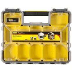 Organiseur - Etanche - 64mm - 10 Compartiments Amovibles - FATMAX - STANLEY, 1-97-519 9 Organiseur - Etanche - 64mm - 10 Compartiments Amovibles - FATMAX - STANLEY, 1-97-519 -Stanleyfaco Magasin 16793093 3