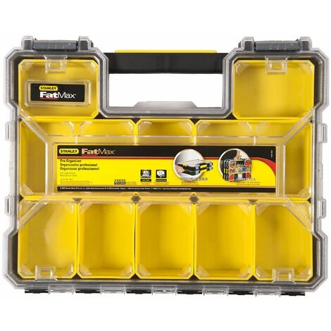 Organiseur - Etanche - 64mm - 10 Compartiments Amovibles - FATMAX - STANLEY, 1-97-519 5 Organiseur - Etanche - 64mm - 10 Compartiments Amovibles - FATMAX - STANLEY, 1-97-519 – Image 3