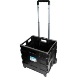 CHARIOT-CAISSE PLIANT 38 X 30 X H36 CM SILVERLINE 633400