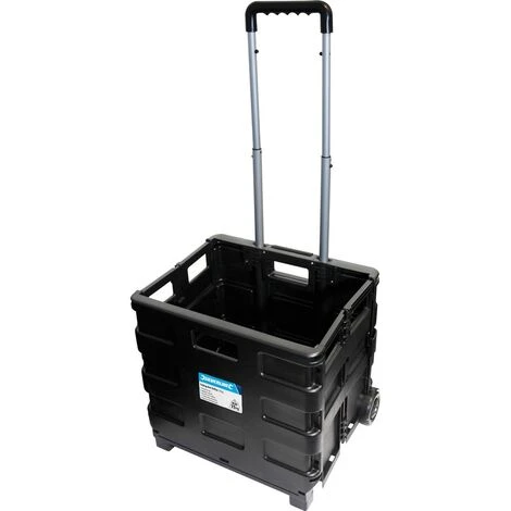 CHARIOT-CAISSE PLIANT 38 X 30 X H36 CM SILVERLINE 633400 3 CHARIOT-CAISSE PLIANT 38 X 30 X H36 CM SILVERLINE 633400