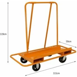 Monster Racking Chariot Pour Planches, Plaques De Plâtre, Cloisons, Panneaux, Contreplaqués Ou MDF Allant Jusqu’à 1000kg -Stanleyfaco Magasin 17910151 5