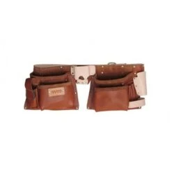 JOUANEL - Tablier Américain Cuir QS Avec Ceinture, 6 Poches Et 5 Porte-accessoires - Réf: TABUSHQ
