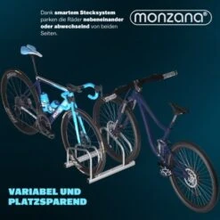 Râtelier Pour 2-6 Vélos Râtelier Support De Rangement Pneu 60mm Au Choix 2 Bikes (en) -Stanleyfaco Magasin 18475221 5