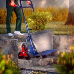 Diable Repliable Extensible Charge Max 200kg 6 Roues Chariot De Transport Pliable Escalier -Stanleyfaco Magasin 18476093 2