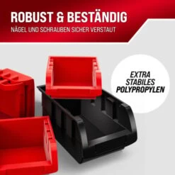2x Étagère à Outils Avec Boites De Rangement 60 Bac à Bec Etagère Murale Modulable Extensible Garage -Stanleyfaco Magasin 18477434 4