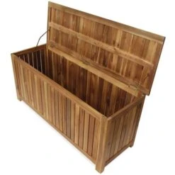 Coffre De Rangement En Acacia - Fidgi