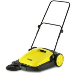 Kärcher Balayeuse KARCHER S4 Mecanique Brosse XL Bac 20 Litres Déchets Secs Et Humides Cours Allées Terrasses
