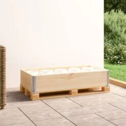 Collier De Palette 50x100 Cm Bois De Pin Solide VidaXL -Stanleyfaco Magasin 19504850 2