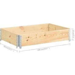 Collier De Palette 50x100 Cm Bois De Pin Solide VidaXL -Stanleyfaco Magasin 19504850 3