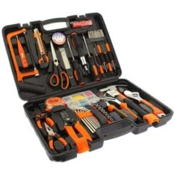 Varan Motors - NEHTS-26 Coffret à Outils, Mallette à Outils, 52 Pièces + Set De Vis Et Chevilles -Stanleyfaco Magasin 20153187 5
