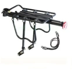 Porte Bagage Vélo Arrière Transporteur Porte-Bagages VTT Universel En Aluminium Capacité De 50 kg Siège Arrière -Stanleyfaco Magasin 24075342 3