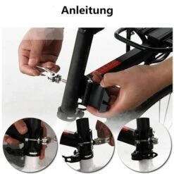 Porte Bagage Vélo Arrière Transporteur Porte-Bagages VTT Universel En Aluminium Capacité De 50 kg Siège Arrière -Stanleyfaco Magasin 24075342 4