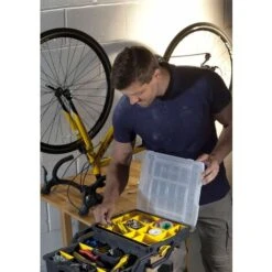 Organiseur Double Compartiments - 12 Petits Compartiment - STANLEY, STST1-75540 -Stanleyfaco Magasin 24134642 4