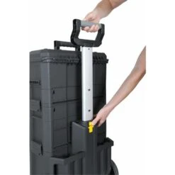 Servante Modulo 3 En 1 - Boîte à Outils - Module 2 Tiroirs - Module Profond Pour Electroportatif - STANLEY, 1-79-206 -Stanleyfaco Magasin 24176797 5