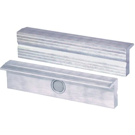 Mors De Protection P. étau TYP N P.mors-l.125mm LM Avec Prof.rainuré Av.fixation Magnétique 3 Mors De Protection P. étau TYP N P.mors-l.125mm LM Avec Prof.rainuré Av.fixation Magnétique