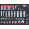 Ks Tools Module De Douilles En Pouces 1/4'' - 1/2'', 62 Pièces -Stanleyfaco Magasin 26447629 1
