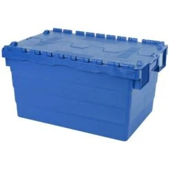 Bac 600x400x320 Avec Couvercle Intégré - Bleu Multiroir