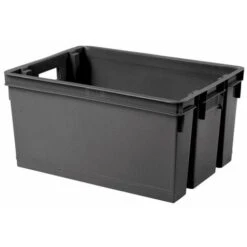 Bac Plastique 20 Litres Gris Ref 10713g - EDA