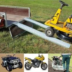 Lot De 2 Rampes De Chargement En Acier Galvanisé -Stanleyfaco Magasin 281372 2