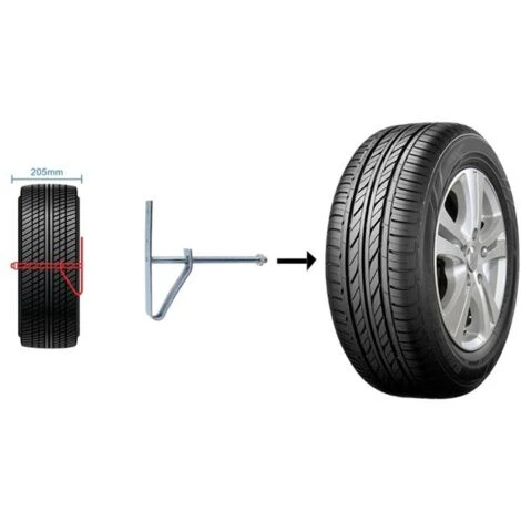 ProPlus 390050 Support Mural Pour Pneus 6 ProPlus 390050 Support Mural Pour Pneus – Image 4