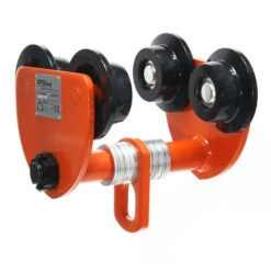 XPOtool HD Chariot Porte-palan Manuel 2000kg Largeur De La Bride Réglable 100-125mm Chariot Manuel