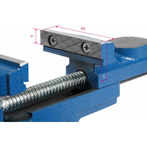 EBERTH Mini étau Avec Pince De Table, Pivotant à 360°, Petit étau De Table Avec Largeur De Mors De 60 Mm, Largeur De Serrage Maxi. 50 Mm, Peut être Serré Sur La Table, Petit étau En Fonte Et Acier 4 EBERTH Mini étau Avec Pince De Table, Pivotant à 360°, Petit étau De Table Avec Largeur De Mors De 60 Mm, Largeur De Serrage Maxi. 50 Mm, Peut être Serré Sur La Table, Petit étau En Fonte Et Acier – Image 2