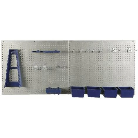 Panneau Mural D'atelier En Métal - Vendu Par 2 4 Panneau Mural D'atelier En Métal - Vendu Par 2 – Image 2