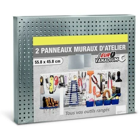 Panneau Mural D'atelier En Métal - Vendu Par 2 5 Panneau Mural D'atelier En Métal - Vendu Par 2 – Image 3