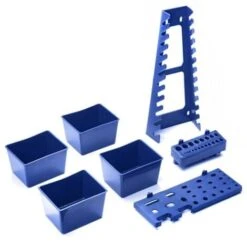 Lot De 7 Accessoires Et Boites En Plastique Pour Panneaux Porte Outils