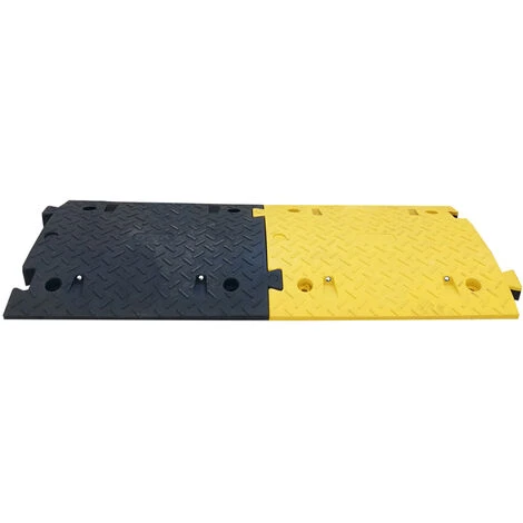 Ralentisseur En Caoutchouc Noir, Jaune RS PRO, 430mm, Haute Visibilité ( Prix Pour 1 ) 4 Ralentisseur En Caoutchouc Noir, Jaune RS PRO, 430mm, Haute Visibilité ( Prix Pour 1 ) – Image 2