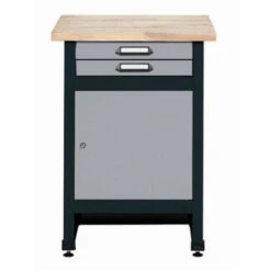 Kupper – Desserte 1 Porte Et 2 Tiroirs - Gris