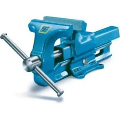 Etau Heuer 100 Mm, Enclume, Ecartement Des MÃ¢â‚Â°choires 0-125 Mm, Etau D'etabli