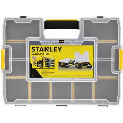 STANLEY - Organiseur Sortmaster 17 Compartiments - 1-94-745 - 17 Compartiments Dont 10 Intercalaires Amovibles 4 STANLEY - Organiseur Sortmaster 17 Compartiments - 1-94-745 - 17 Compartiments Dont 10 Intercalaires Amovibles – Image 2