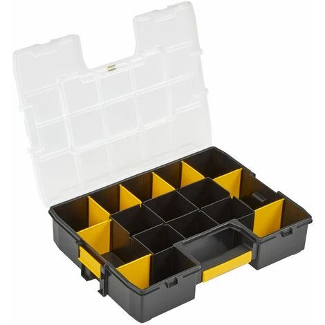 STANLEY - Organiseur Sortmaster 17 Compartiments - 1-94-745 - 17 Compartiments Dont 10 Intercalaires Amovibles 5 STANLEY - Organiseur Sortmaster 17 Compartiments - 1-94-745 - 17 Compartiments Dont 10 Intercalaires Amovibles – Image 3