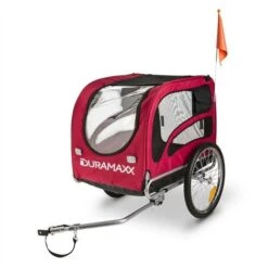 King Rex Attelage à Vélo Remorque Pour Chien 250 L 40 Kg Tube En Acier Rouge-noir 11 King Rex Attelage à Vélo Remorque Pour Chien 250 L 40 Kg Tube En Acier Rouge-noir -Stanleyfaco Magasin 42753352 5